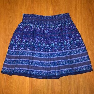 NEVER WORN / Blue flowered skirt
